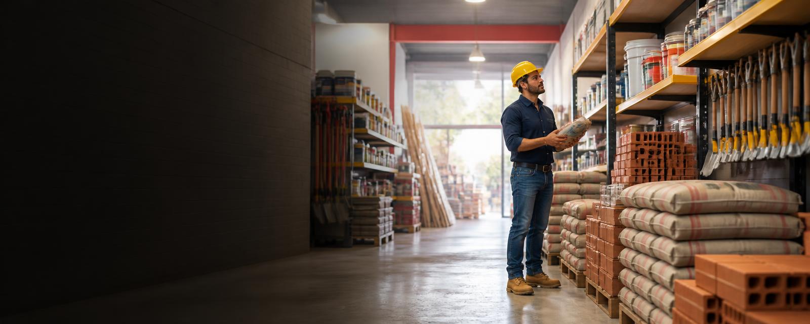Materiais e atendimento para todas as etapas da obra